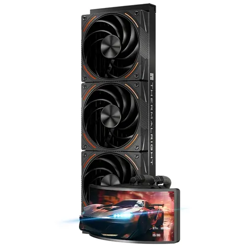 Thermalright водно охлаждане Water Cooling Rainbow Vision 360 Turbo ARGB Black - 6.67 inch Curve OLED Display