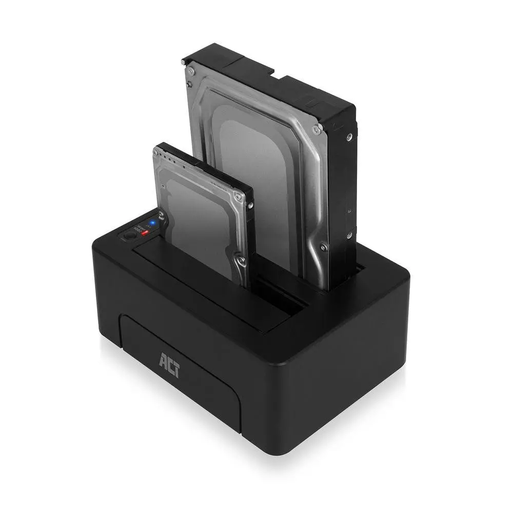 ACT Докинг стейшън AC1504, USB 3.1 Gen1 за 3.5"/2.5" HDD/SSD черен - image 2