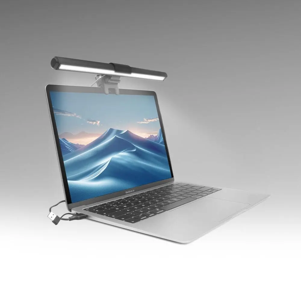 ACT LED лампа за лаптоп с регулируема яркост и щипка, USB захранване - image 7