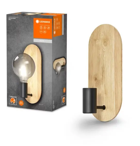 LED ЛАМПА DECOR WOOD WALL E27 LEDVANCE
