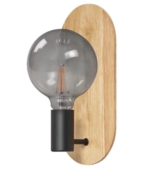 LED ЛАМПА DECOR WOOD WALL E27 LEDVANCE - image 1