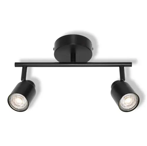 LED ОСВЕТИТЕЛНО ТЯЛО SPOT PRIMAL BLACK 2XGU10 BLACK LEDVANCE