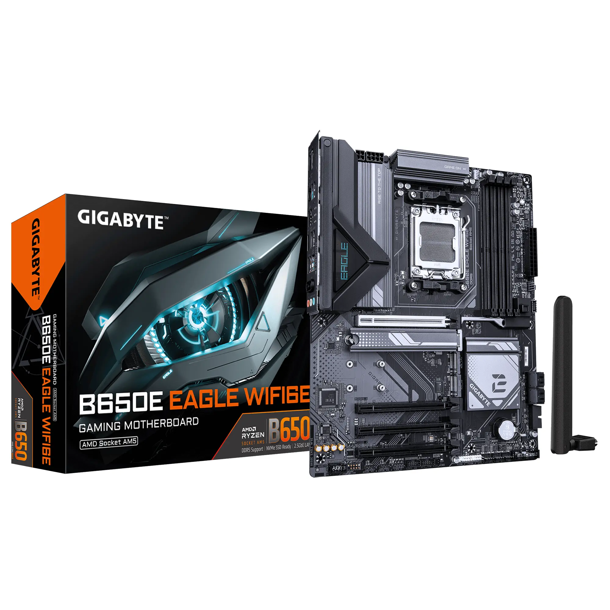 Дънна платка GIGABYTE B650E EAGLE WIFI 6E, AM5 - image 3