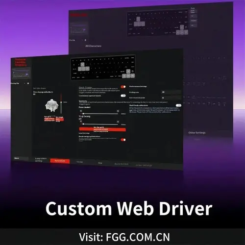 Madlions професионална геймърска механична клавиатура Professional Gaming Mechanical Keyboard NANO 68 WH - 8K, Magnetic Amber Pro Switches, (English US) - image 5