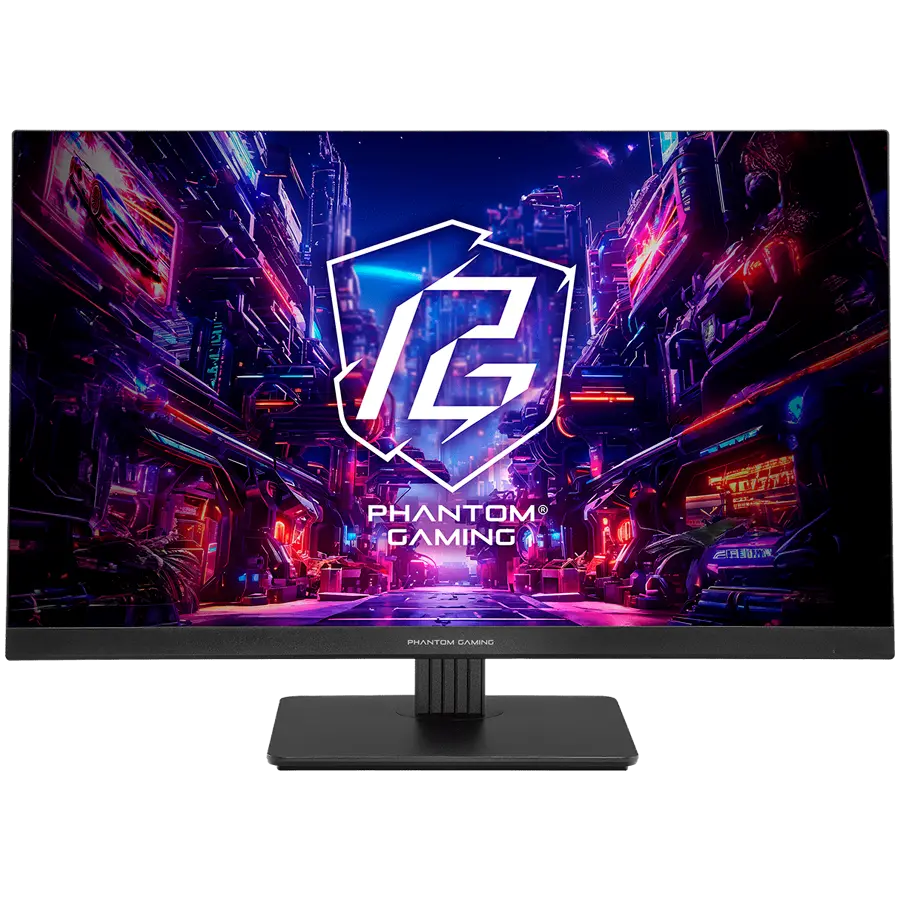 Asrock Gaming Monitor, 27" FHD(1920x1080) IPS, 180 Hz, 123 sRGB, 1000:1, 450 cd/m, 178/178, 1ms (MPRT), Flicker-free, 2x 2W Speakers, 2x HDMI 2.0, 1x DP 1.2, 1x Audio Jack (3.5mm), 3Y