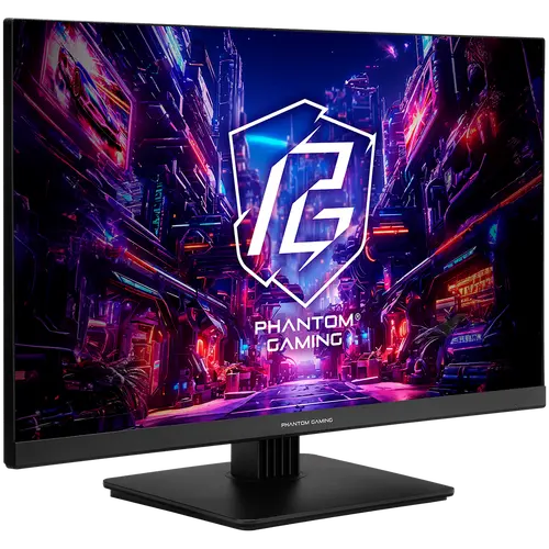 Asrock Gaming Monitor, 27" FHD(1920x1080) IPS, 180 Hz, 123 sRGB, 1000:1, 450 cd/m, 178/178, 1ms (MPRT), Flicker-free, 2x 2W Speakers, 2x HDMI 2.0, 1x DP 1.2, 1x Audio Jack (3.5mm), 3Y - image 1