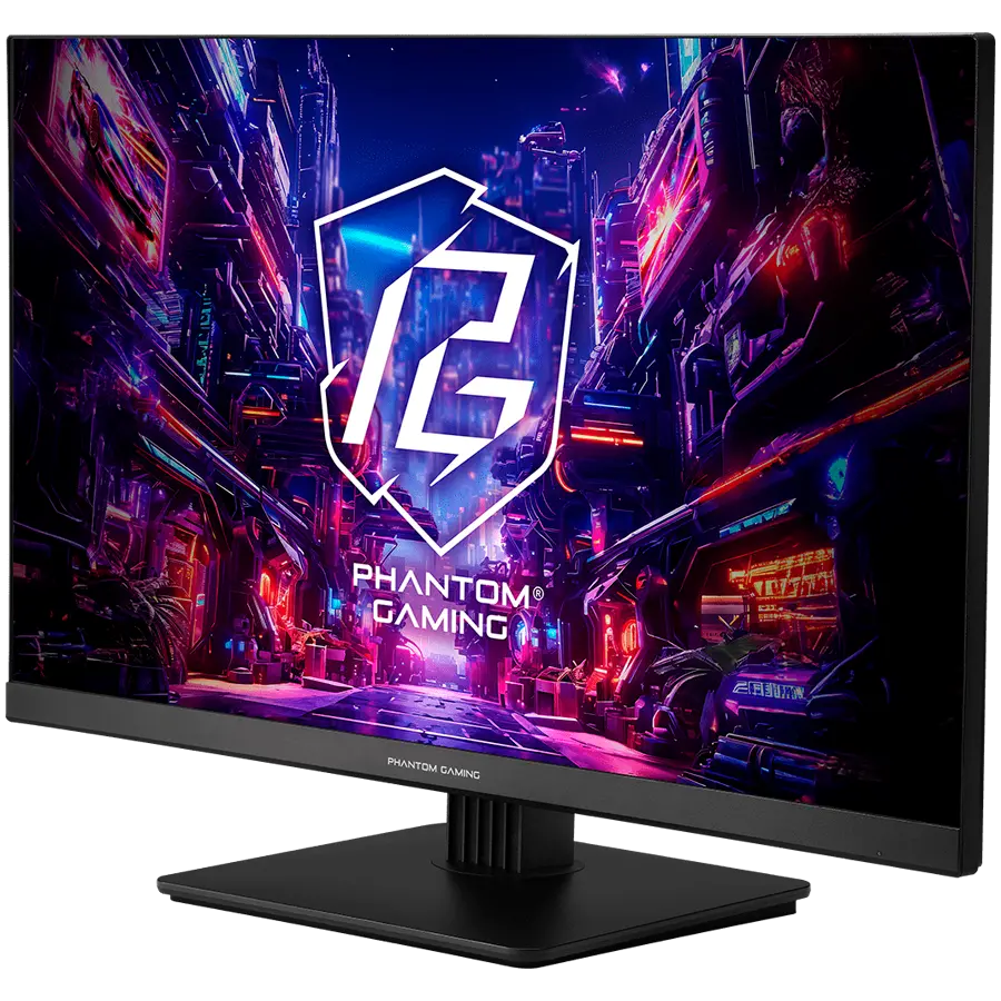 Asrock Gaming Monitor, 27" FHD(1920x1080) IPS, 180 Hz, 123 sRGB, 1000:1, 450 cd/m, 178/178, 1ms (MPRT), Flicker-free, 2x 2W Speakers, 2x HDMI 2.0, 1x DP 1.2, 1x Audio Jack (3.5mm), 3Y - image 2