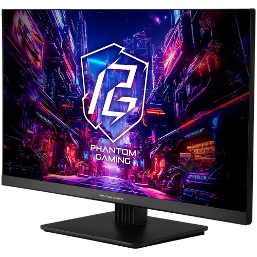 Asrock Gaming Monitor, 27" FHD(1920x1080) IPS, 180 Hz, 123 sRGB, 1000:1, 450 cd/m, 178/178, 1ms (MPRT), Flicker-free, 2x 2W Speakers, 2x HDMI 2.0, 1x DP 1.2, 1x Audio Jack (3.5mm), 3Y - image 2