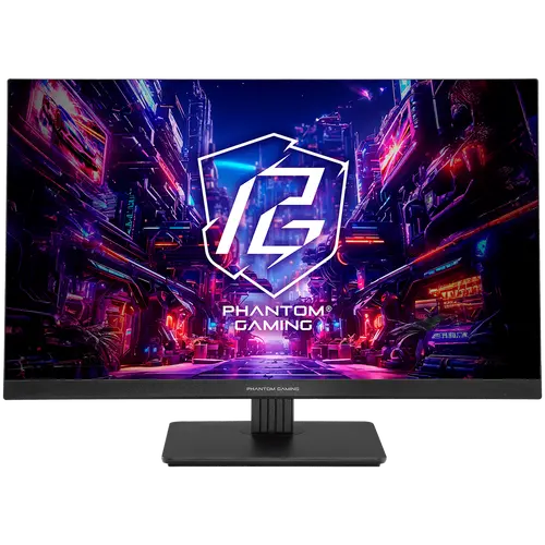 Gaming οθόνη Asrock, 27" FHD(1920x1080) IPS, 180 Hz, 123 sRGB, 1000:1, 450 cd/m, 178/178, 1ms (MPRT), χωρίς τρεμόπαιγμα, 2x 2W ηχεία, 2x HDMI 2.0 - 1