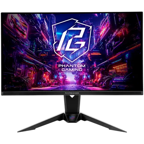Asrock Gaming Monitor, 27" QHD(2560x1440) OLED, 360 Hz, 138 sRGB, 1 500 000:1, 16:9, 178/ 178, 0.03 ms, 250 nits, AMD FreeSync Premium pro, Height, Swivel, Tilt, 1x HDMI 2.0, 1x DP 1.4, 1x USB-C, 1x Audio (3.5mm), Wi-Fi, 3Y