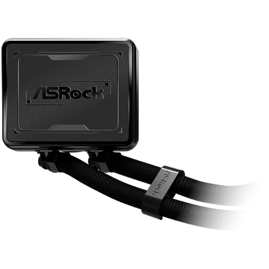 Asrock Challenger Pure 360, răcire cu lichid AiO, radiator de 360 mm, AM5, AM4, LGA1851, LGA1700, 90-ACLA36-BDKGA6, 6Y - image 3