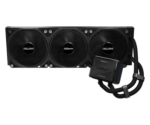 Asrock Challenger Pure 360, AiO liquid cooler, 360 mm radiator, AM5, AM4, LGA1851, LGA1700, 90-ACLA36-BDKGA6, 6Y
