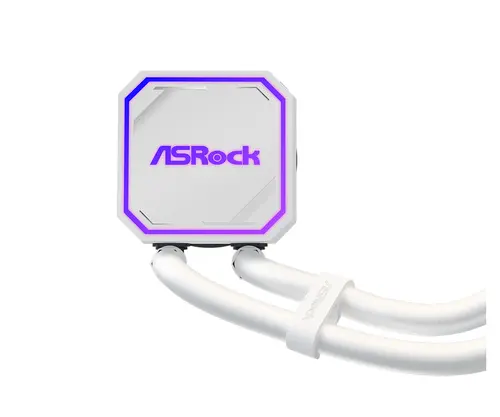 Asrock Pro White 360 ARGB, AiO liquid cooler, 360 mm radiator, AM5, AM4, LGA1851, LGA1700, 90-APRA36-WAAGA6, White, 6Y - image 3
