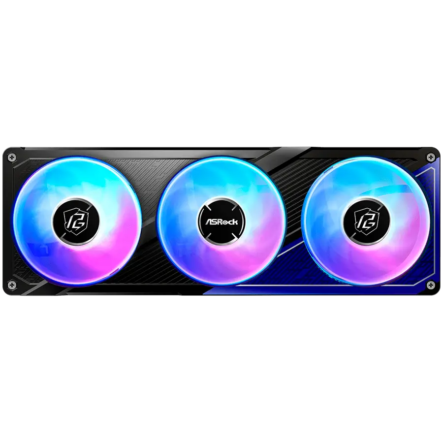 Asrock PHANTOM GAMING 360 LCD, AiO liquid cooler, ARGB, IPS LCD, 360 mm radiator, AM5, AM4, LGA1851, LGA1700, 90-APGA36-BAAGA5, 6Y - image 4