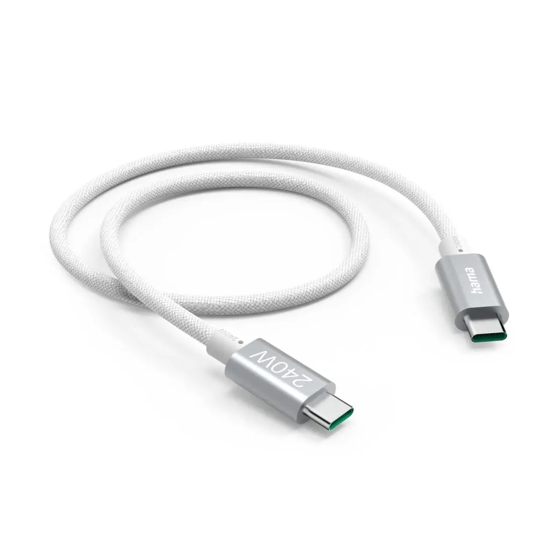 HAMA Кабел за зареждане, USB-C - USB-C, 240 W, USB 3.2 Gen1, 5Gbit/s - image 1
