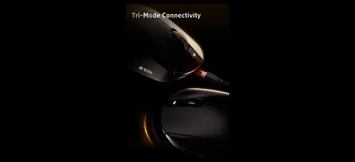 ATK професионална геймърска мишка Wireless Gaming Mouse A9 Plus Tri-mode Nearlink - 1K, White - image 8