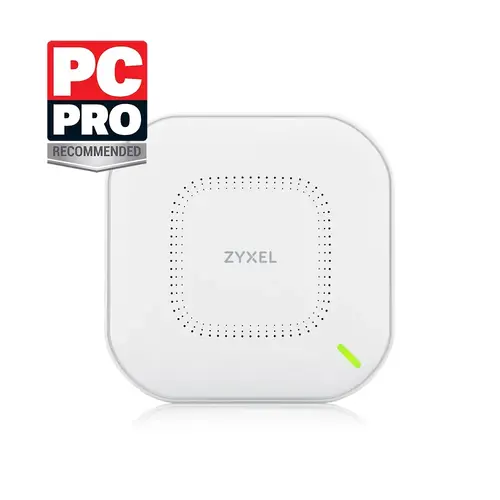 Аксес-пойнт, ZyXEL WAX630S, Single Pack 802.11ax 4x4 Smart Antenna exclude Power Adaptor, 1 year NCC Pro pack license bundled, Multigig Port, EU and UK, Unified AP, ROHS