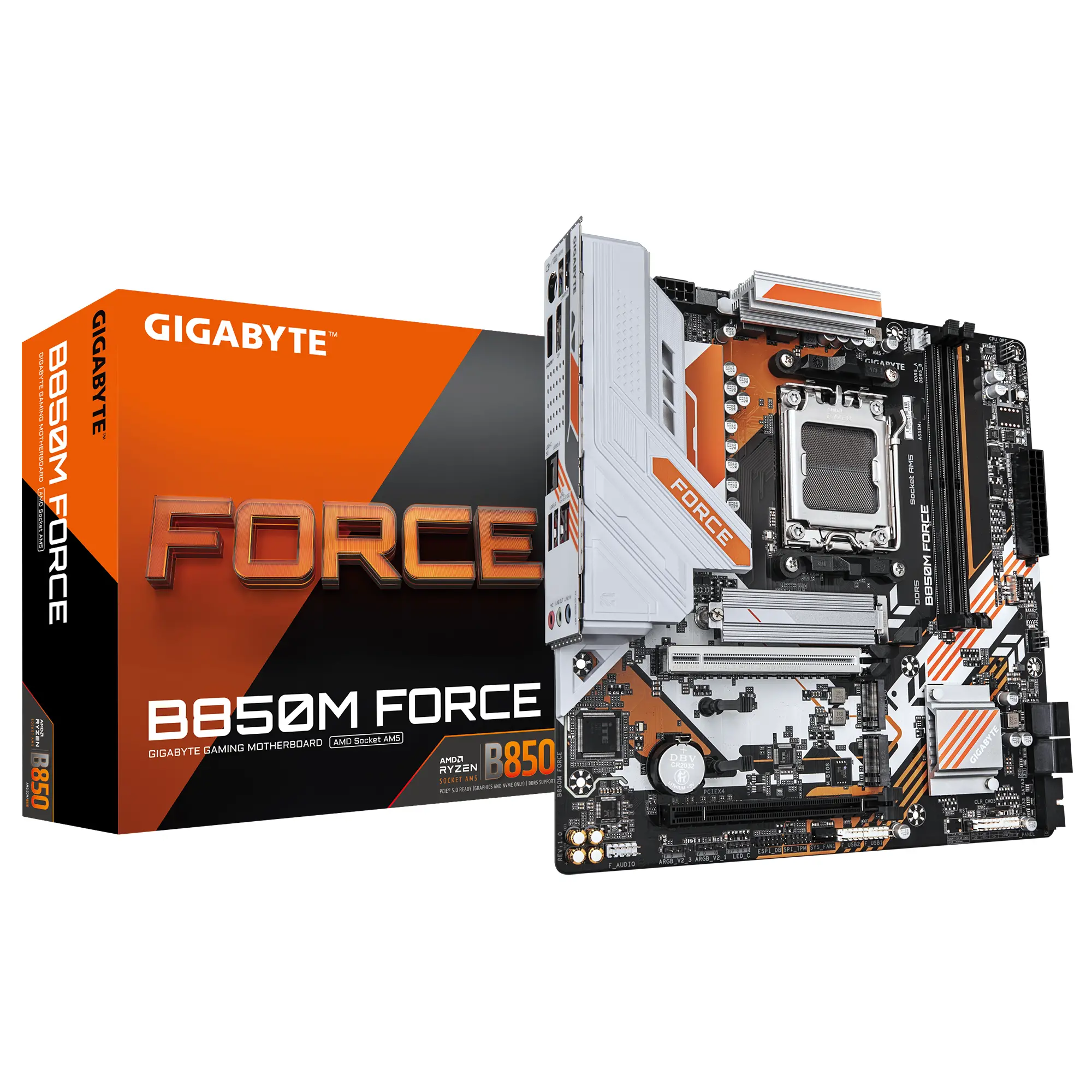 Дънна платка GIGABYTE B850M FORCE socket AM5 - image 3