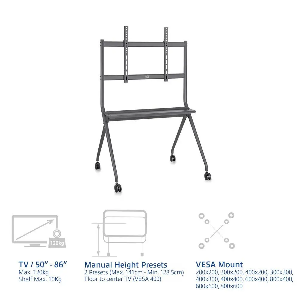 ACT Мобилна стойка TV 50-86", до 120кг - image 1