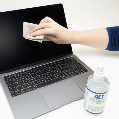 ACT Спрей за почистване на екрани с микрофибърна кърпа,200мл - image 3