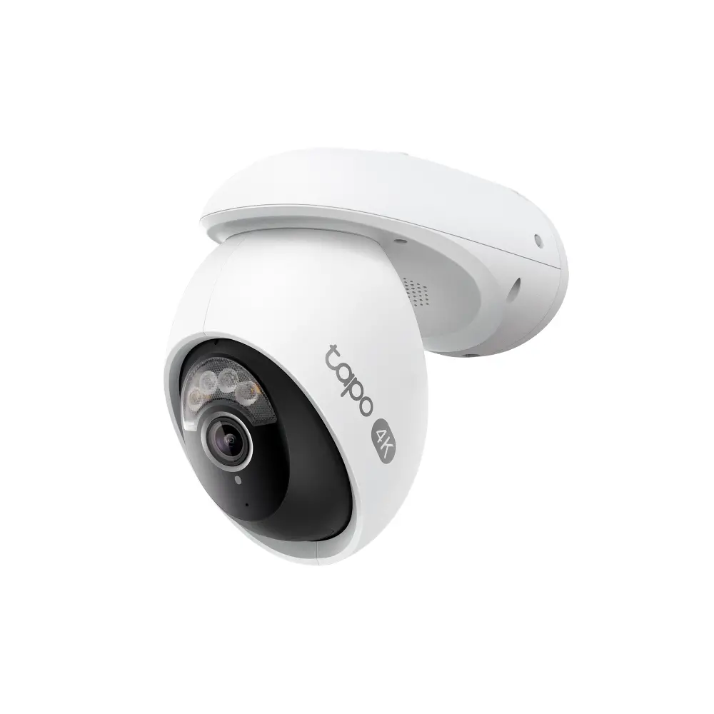 Cameră TP-Link Tapo C560WS, Pan/Tilt de securitate, 4K, Wi-Fi, zi/noapte, Micro SD, de exterior