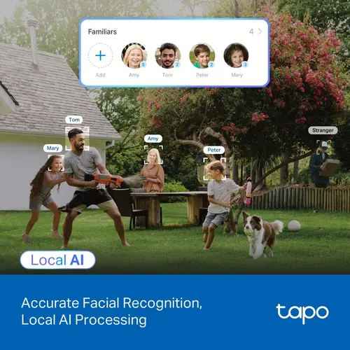 Камера TP-Link Tapo C560WS, Pan/Tilt Security ,4K,Wi-Fi,ден/нощ ,Micro SD,външна - image 3
