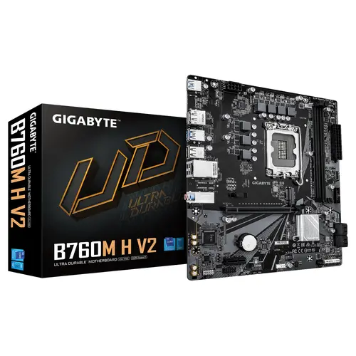Дънна платка GIGABYTE B760M H V2 DDR5, socket 1700 - image 3