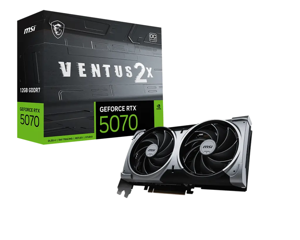 Видео карта, MSI RTX5070 12G VENTUS 2X OC - image 4