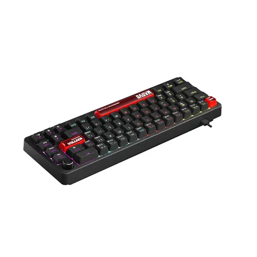 Marvo gaming μηχανικό πληκτρολόγιο Gaming Mechanical Keyboard Arma 67 KG935 - 1K, TNT Peach Switches [Linear], (English US) - 7