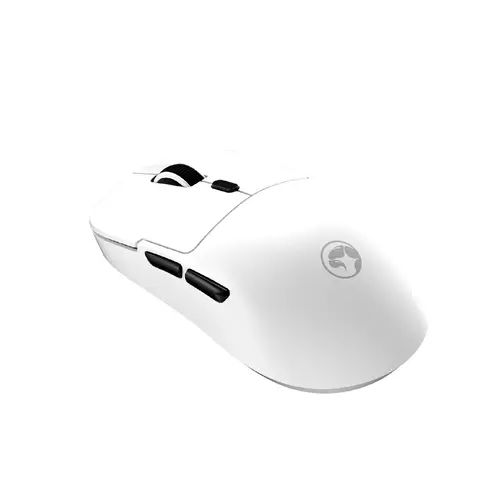 Marvo безжична геймърска мишка Wireless Gaming Mouse Niro 50 G912W White - Bluetooth 5.3, 2.4G, 12000dpi - image 5