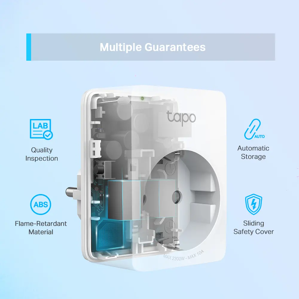 Управляем контакт TP-LINK Tapo P100(4-pack), Wi-Fi, 2300 W - image 6