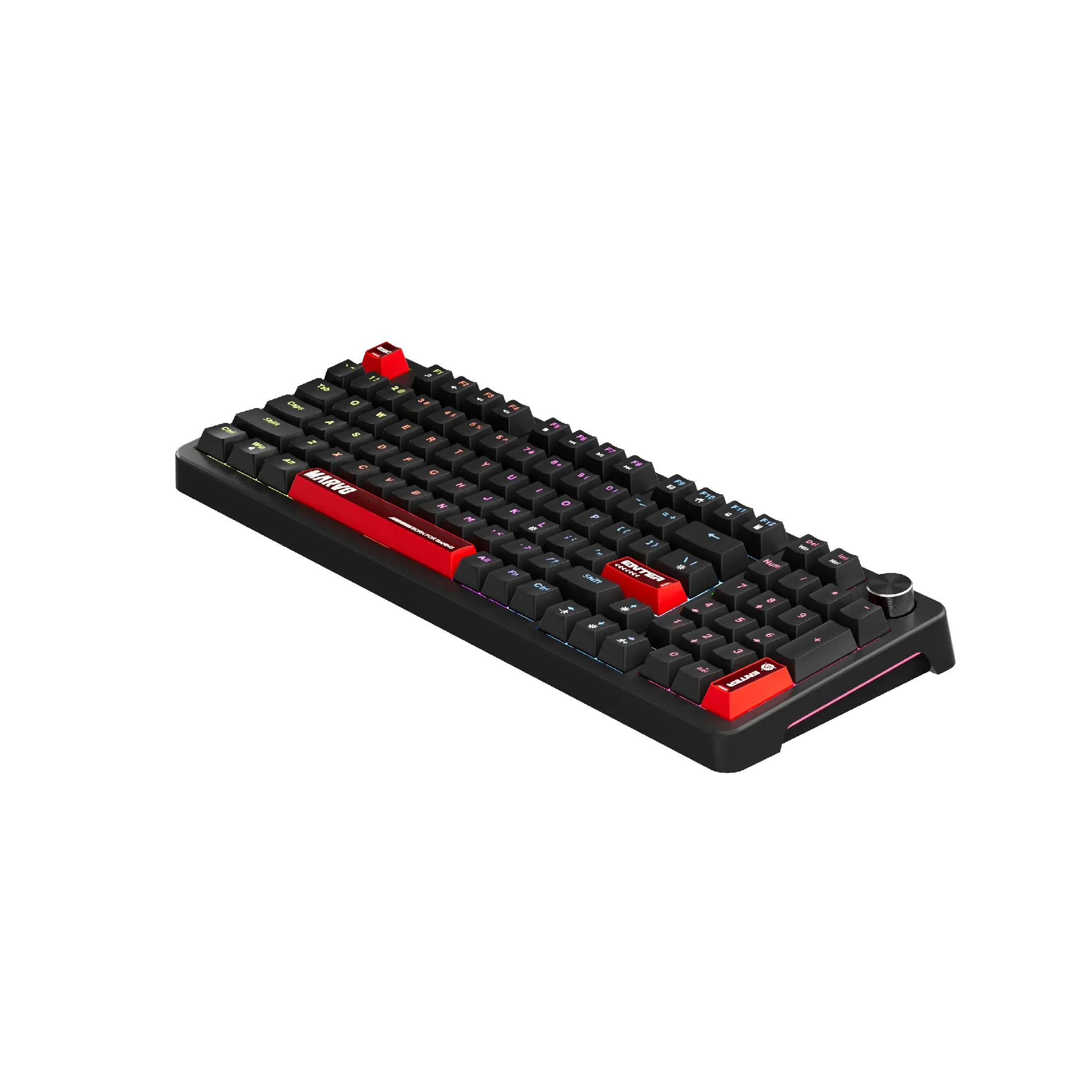 Marvo геймърска механична клавиатура Gaming Mechanical Keyboard Arma 98 KG937 - 1K, TNT Peach Switches [Linear], (English US) - image 5