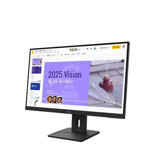 Монитор, Lenovo ThinkVision E27Q-40 27" IPS, WLED, 2560x1440, 16:9, 100Hz, 4ms, 350 cd/m2, 1500:1, Speakers 2Wx2, HDMI, DP, Tilt, Swivel, Pivot, Height Adjust Stand - image 2