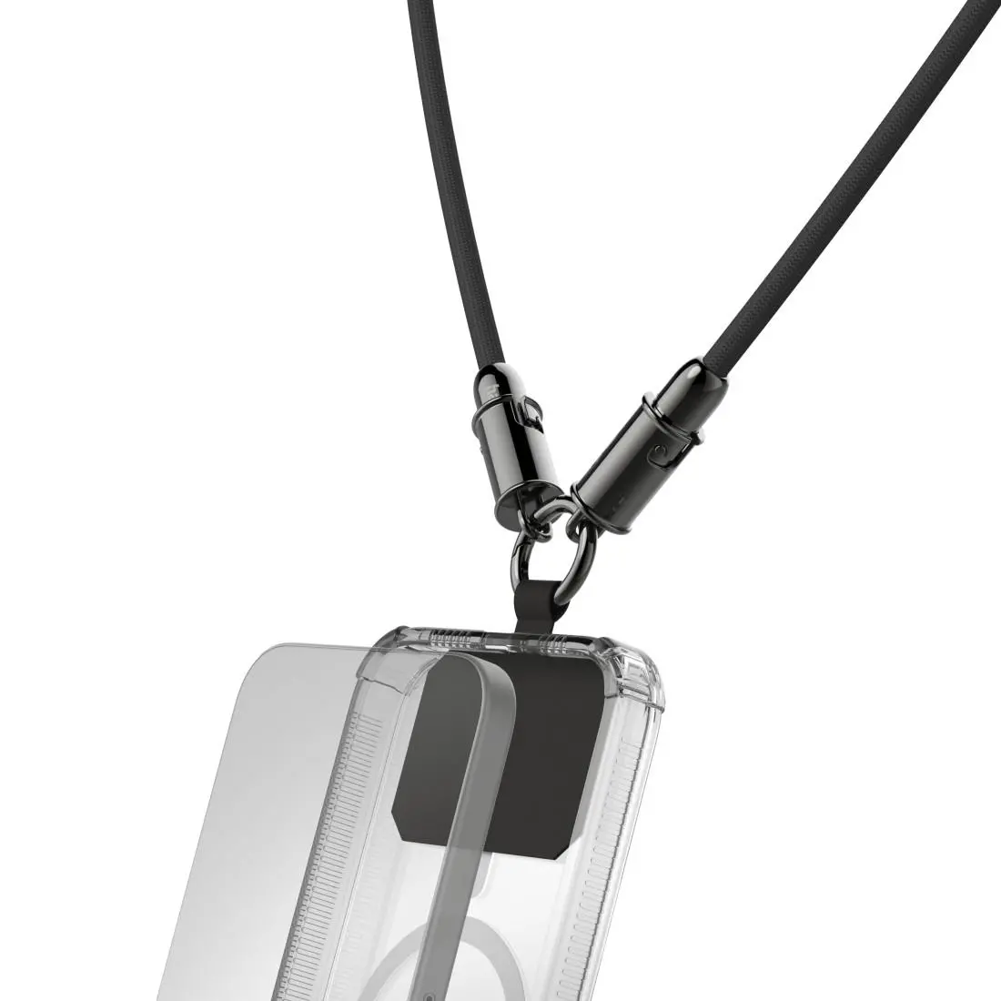 Hama Cablu de încărcare, USB-C, 2 în 1 cu conector pentru telefon, 1.2 m, negru - image 12