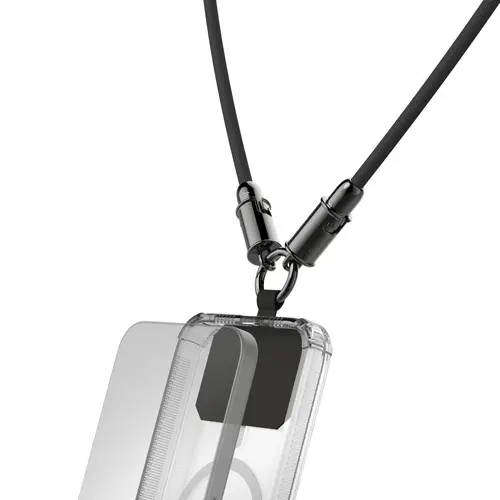 Hama Cablu de încărcare, USB-C, 2 în 1 cu conector pentru telefon, 1.2 m, negru - 13