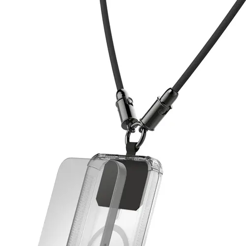 Hama Cablu de încărcare, USB-C, 2 în 1 cu conector pentru telefon, 1.2 m, negru - 4