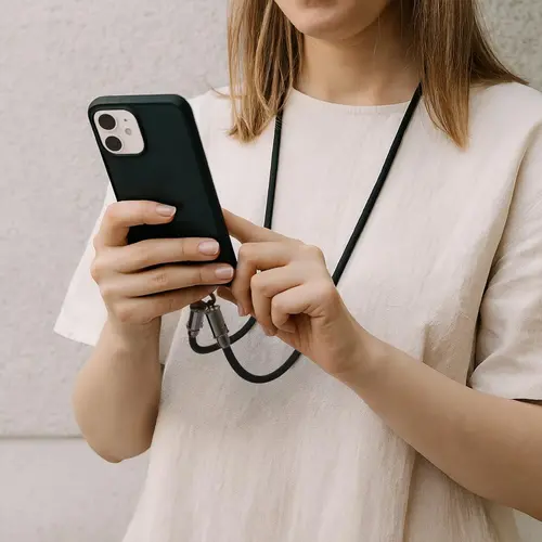 Hama Кабел за зареждане, USB-C, 2 в 1 с връзка за телефон, 1.2 m, черен - image 5