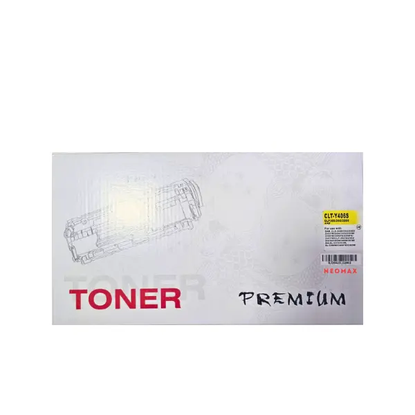 ΚΑΣΕΤΑ ΓΙΑ SAMSUNG CLP360/CLP365/CLX3300/CLX3305 - Κίτρινο - SU462A - CLTY406S (CLT-Y406S) - PN ST-CLT406Y - NEOMAX