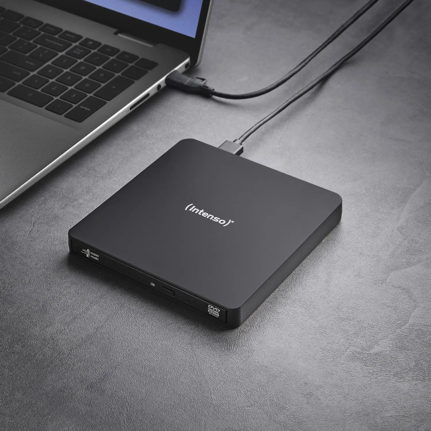 Записващо устройство Slim Intenso EOD400D, външно/external usb 3,2, черно - image 2