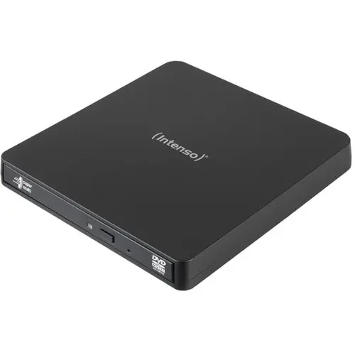Unitate de scriere Blu-ray Slim Intenso EOD500D, externă USB 3.2, culoare neagră - 1