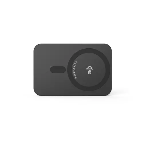 HAMA Безжична външна батерия Qi2, 10000mAh, индуктивно зареждане, антрацит - image 2
