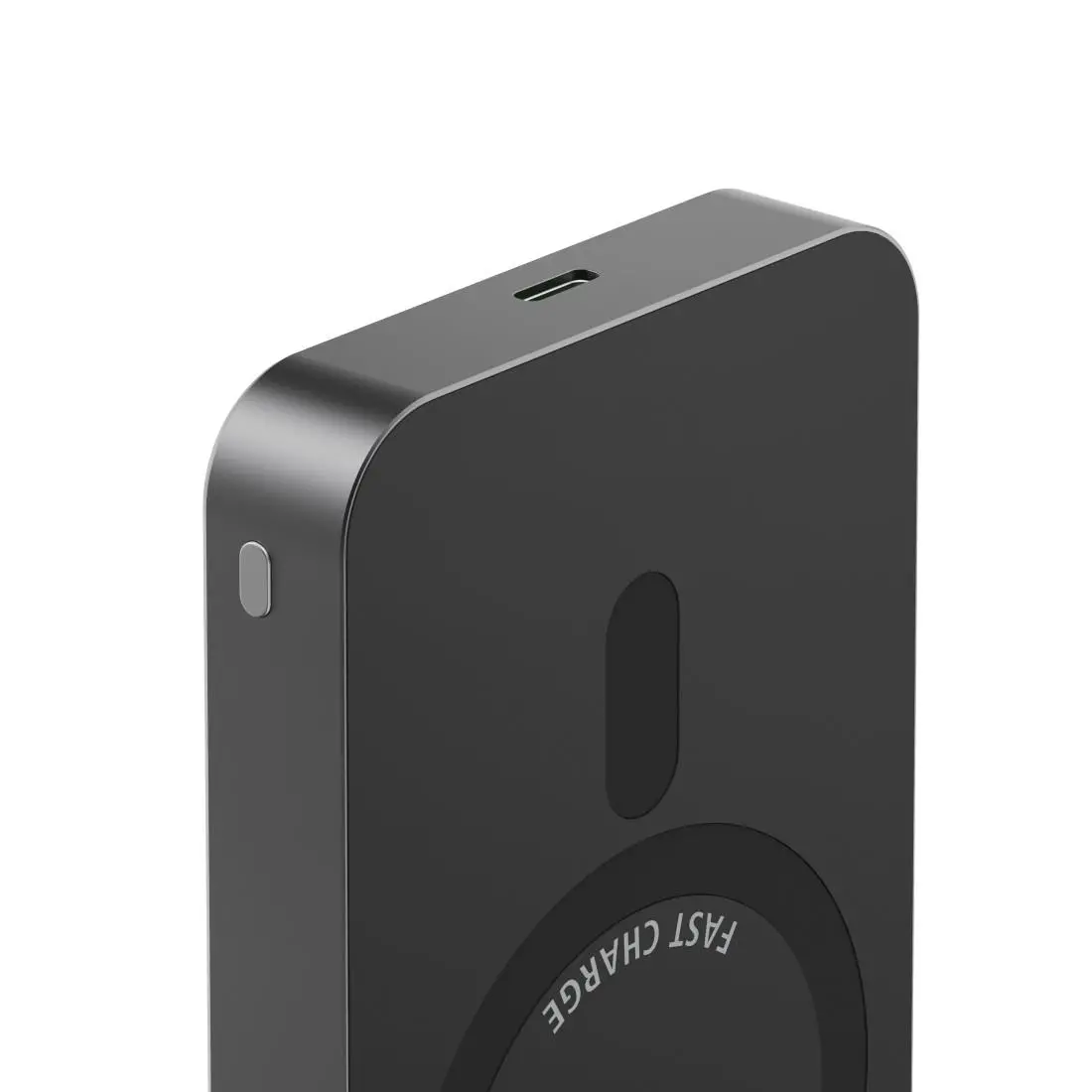 HAMA Безжична външна батерия Qi2, 10000mAh, индуктивно зареждане, антрацит - image 4