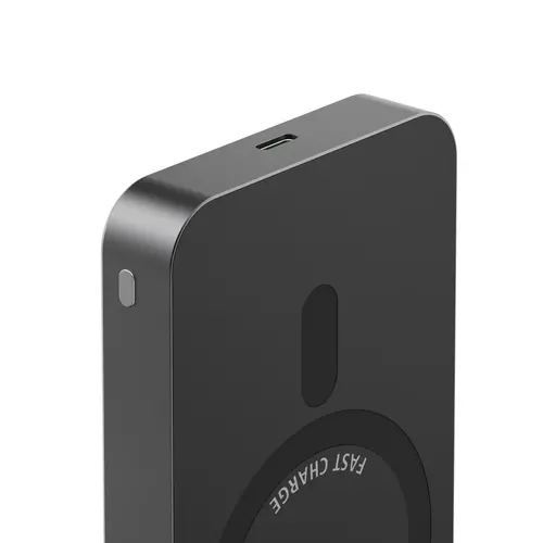 HAMA Безжична външна батерия Qi2, 10000mAh, индуктивно зареждане, антрацит - image 4