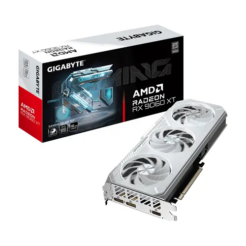 Видео карта GIGABYTE RADEON RX 9060 XT GAMING OC ICE 16GB GDDR6 - image 8