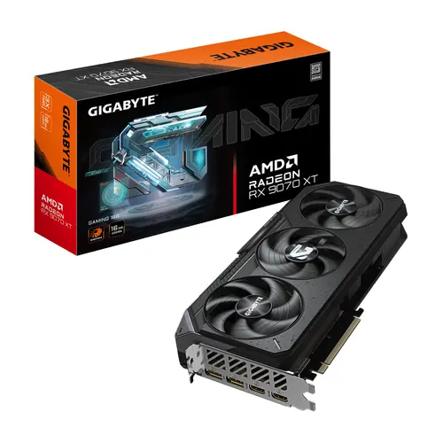 Видео карта GIGABYTE RADEON RX 9070 XT GAMING 16GB GDDR6 - image 8