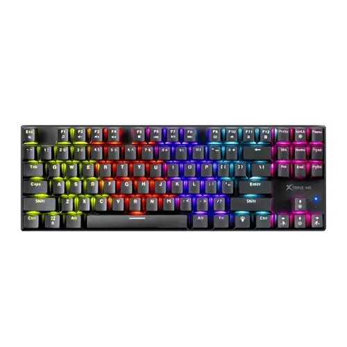 Xtrike ME tastatură mecanică de gaming, Tastatură mecanică de gaming 87 de taste TKL - GK-989 - comutatoare roșii (engleză US) - 1