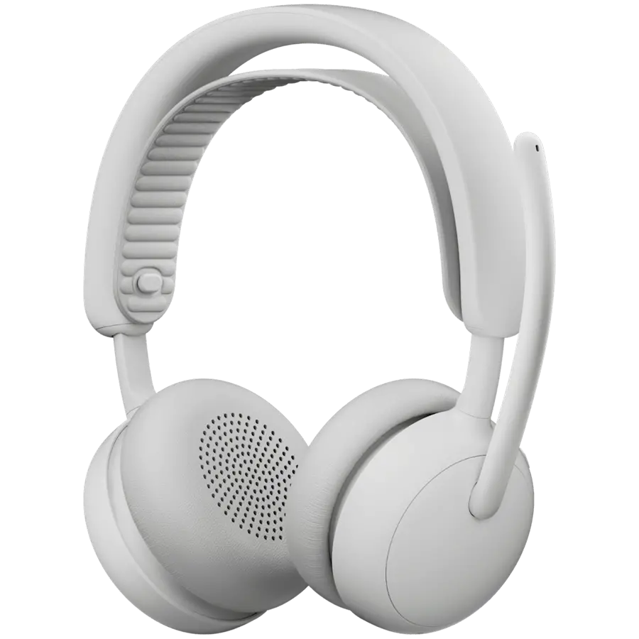LOGITECH HEADSET - Zone Wireless 2 ES for B - OFF-WHITE - BT/CORDED - EMEA28i-935 - A00197,TEAMS