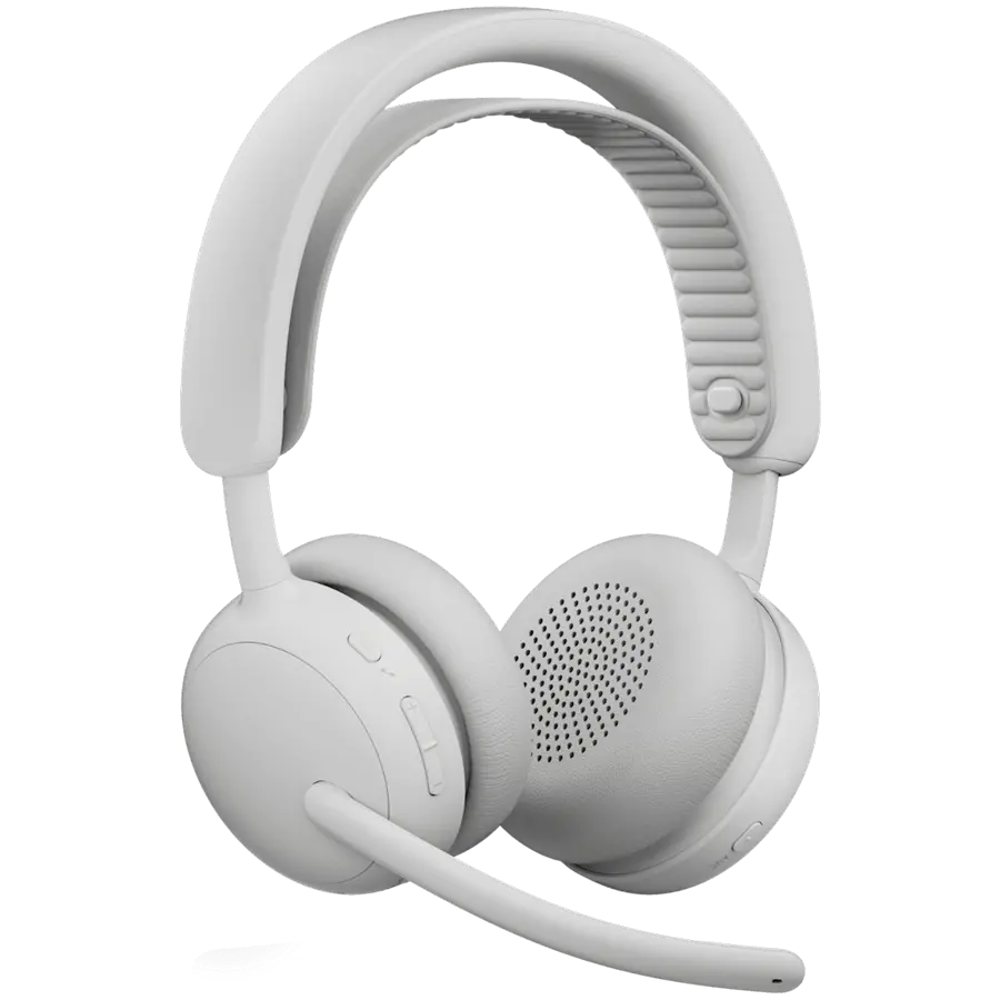 LOGITECH HEADSET - Zone Wireless 2 ES for B - OFF-WHITE - BT/CORDED - EMEA28i-935 - A00197,TEAMS - image 1