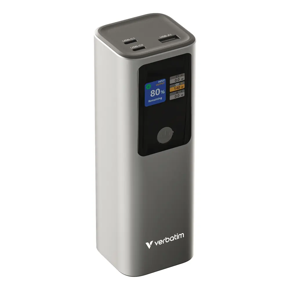 Baterie externă, Verbatim Charge 'n' Go Power Bank 27000mAh 183W Gri - image 1