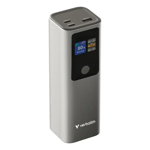 Външна батерия, Verbatim Charge 'n' Go Power Bank 27000mAh 183W Grey - image 1